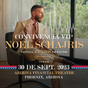 Convivencia VIP 30 de septiembre 2023 Frecuencia Tour Sin Bandera Boeing Center, Phoenix, Arizona