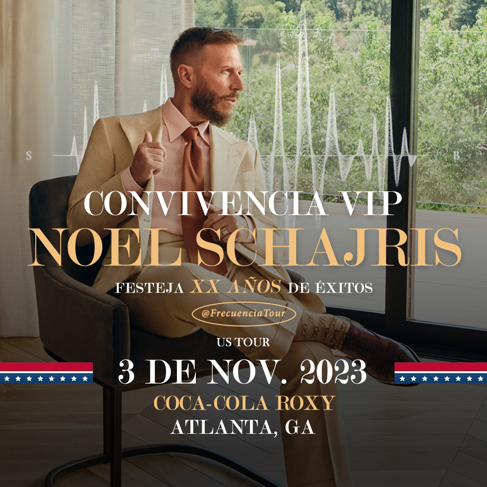 Convivencia VIP 3 de noviembre 2023 Frecuencia Tour Sin Bandera Coca-Cola Roxy, Atlanta, Georgia