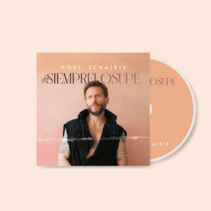 Versión física CD #Siemprelosupe de Noel Schajris