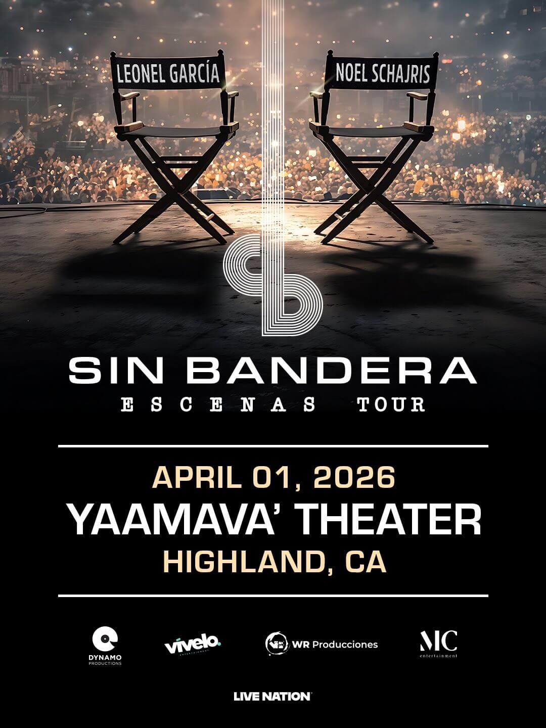 Tickets Sin Bandera, 1 de Abril 2026, Hightland, California
