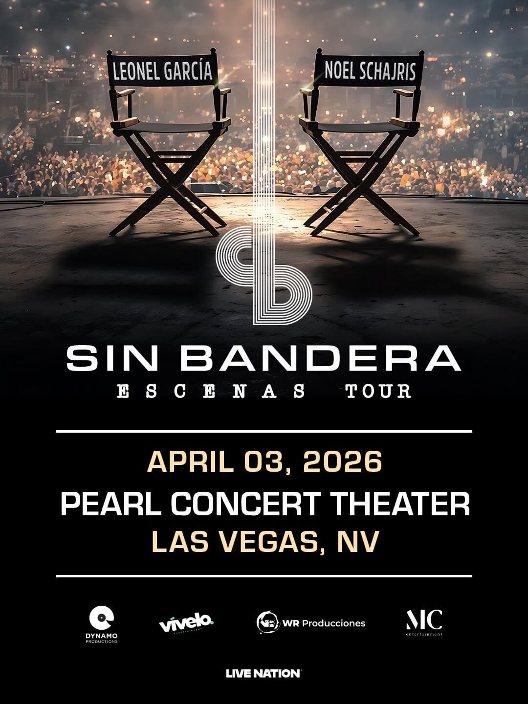 Tickets Sin Bandera, 3 de Abril 2026, Las Vegas, Nevada