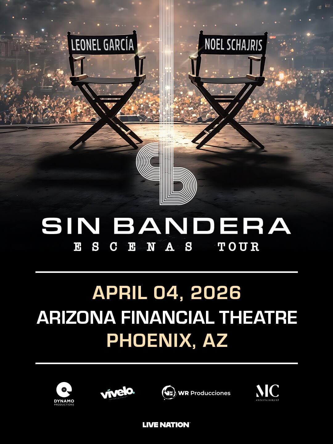 Tickets Sin Bandera, 4 de Abril 2026, Phoenix
