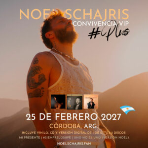 Convivencia VIP Plus 25 de Febrero 2027, Cordoba, Argentina, Tour Sin Bandera Escenas