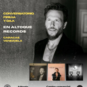 Conversatorio, Firma y Q%A en Altoque REcords, Caracas