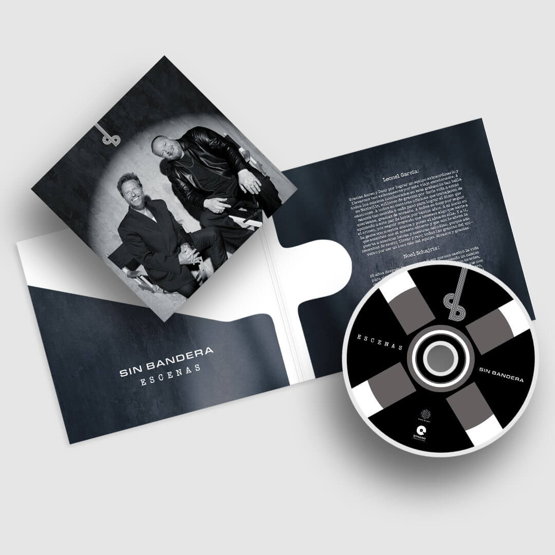 CD Escenas Sin Bandera Dynamo Art Edition 3 CD Escenas de Sin Bandera, Disponible Ahora Dynamo Art Edition