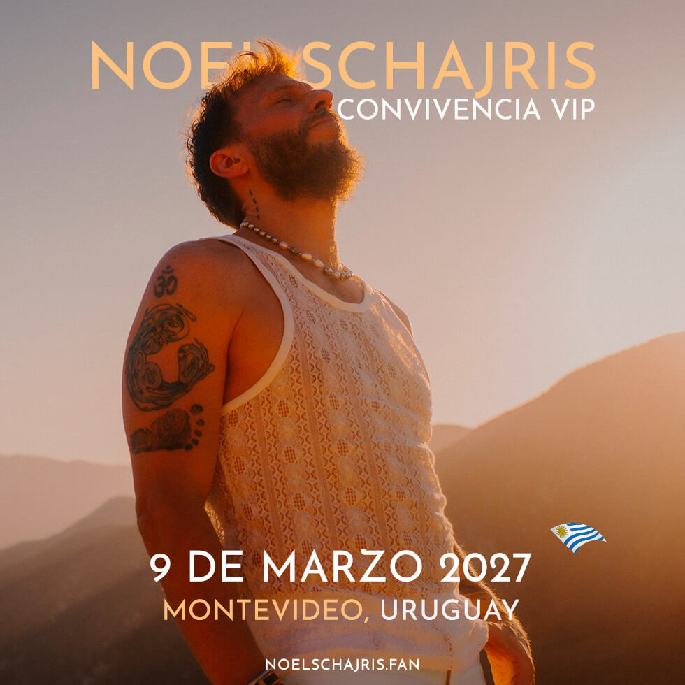 Convivencia VIP 9 de Marzo 2027 Montevideo 1 Convivencia VIP Plus, discos de regalo, 9 de Marzo 2027, Montevideo, Urugauay, conoce a Noel Schajris de Sin Bandera en persona, Escenas tour, Meet And Greet. Boletos Sin Bandera Montevideo, Uruguay